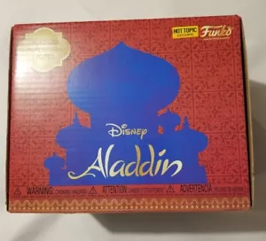 ALADDIN TREASURES BOX Hot Topic Esclusivo Funko Pop Disney #554 - Foto 1 di 4
