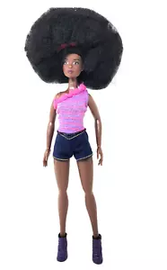 Naturalistas Liya African American Fashion Doll Purpose Toys Afro Air, Redress. - Picture 1 of 14