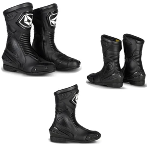 2024 Cortech Apex RR WP Motorcycle Boots - Black - Picture 1 of 5