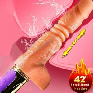 Powerful Thrusting Dildo G-spot Vibrator Massager Rechargeable Female Sex Toy US - Picture 1 of 11