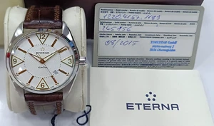 Eterna KonTiki Ref. 1220.41.67.1183 Automatic Date Men's Wrist Watch With Box - Picture 1 of 24