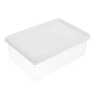 Clear Organizer Box Food Containers Vegetable Container Refrigerator Organize... - Picture 1 of 9
