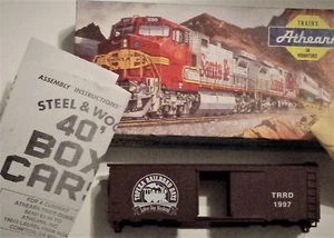 Athearn HO Scale 40' Boxcar Kit Lmtd Spcl Issue Topeka railroad days 1997 - NOS - Picture 1 of 2