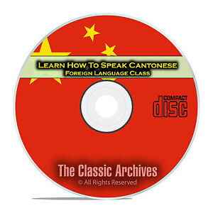 Learn How To Speak Cantonese, Fast Foreign Language Training Course, CD D88