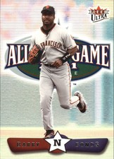2002 Fleer Ultra Baseball #215 Barry Bonds All-Star
