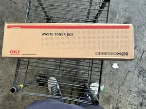 Genuine Okidata 42869401 Waste Toner Cartridge C9600/9650/9800 New - Picture 1 of 1