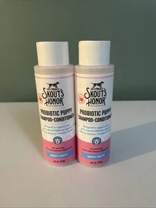 (2) Skouts Honor shampoo e balsamo per cuccioli probiotici 16 oz - Foto 1 di 3