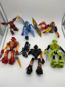 Bionicle Hero Factory Lot of 6 Bulk Lego Incomplete 7170 7167 7165 8973 8975 - Picture 1 of 8
