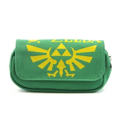 Cartera Clutch The Legend of Zelda - SÍMBOLO TRIFUERZA VERDE Nueva (Bolsa Lápiz Anime) Foto 1 de 3
