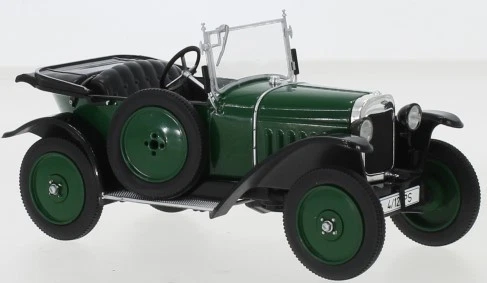 1/24 WHITEBOX DIECAST 1924 OPEL 4/12 PS OPEN IN GREEN & BLACK WB124100