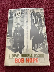 SIGNIERT Bob Hope I Owe Russia 1200 $ 1963 HC/DJ HANDSIGNIERT - Bild 1 von 8