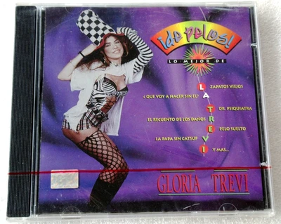 LO MEJOR DE GLORIA TREVI / DE PELOS ! CD 1996 BMG ARIOLA LATIN POP ROCK OOP - Image 1 of 4