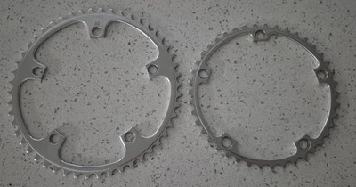 Mavic 630 chainring set  includes sizes 50 and 42 tooth - Image 1 of 4