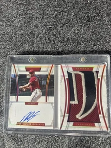 Folleto automático Panini National Treasures Deyvison De Los Santos 2023 10/10 Marlins - Imagen 1 de 2