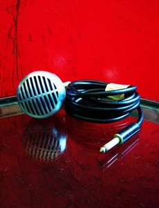 Vintage 1950's Shure 707A crystal microphone Hi Z harp mic 99B94 element 440 - Picture 1 of 14