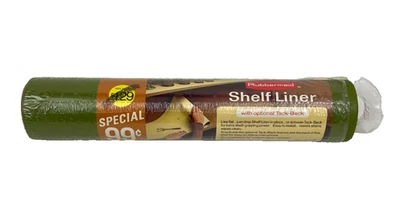 NUEVO Forro de cajón de estante Rubbermaid verde aguacate MCM de colección 10 pies x 12 pulgadas de ancho Foto 1 de 4