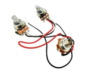 Arnés de cableado de graves de precisión PB 1 vol, 1 tono con conector de salida Foto 1 de 4