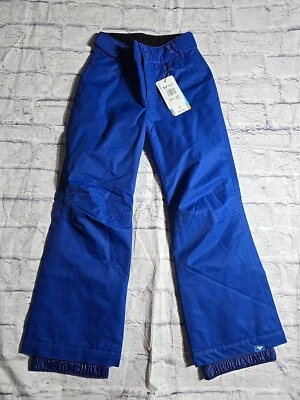 Roxy Ski Girl's  Backyard Snow Pants 8/S Blue New with tags - Image 1 of 4