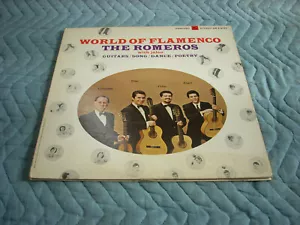 MERCURY STEREO SR 2-9120 THE ROMEROS: WORLD OF FLAMENCO (W/ JALEO) VINYL LP (RH) - Imagen 1 de 11