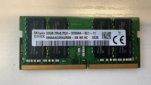 HMAA4GS6AJR8N-XN SK Hynix 32GB 2RX8 PC4-3200AA DDR4 3200 RAM - Bild 1 von 1
