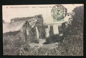 NEUKALEDONIEN POSTKARTE NOUVELLE CALEDONIE 1919 POSTSTEMPEL MONEO LAGER MINEUX - Bild 1 von 2