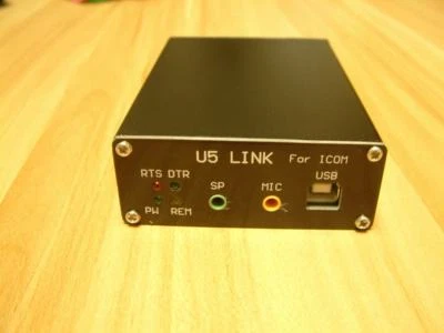  Connettore adattatore linker PC USB U5 per ICOM IC-7000 IC-746 7600 7800 - Immagine 1 di 4