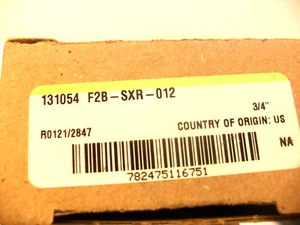 Dodge 131054 - F2B-SXR-012- 3/4" bore 2-Bolt Flange Ball Bearing  Eccentric Lock - Picture 1 of 3