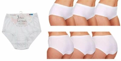 Mujer Damas Calzoncillos, Algodón Negro Pastel Blanco Ropa Interior Loral por COTTONIQUE Foto 1 de 4