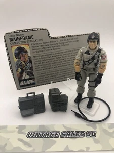 MAINFRAME V1 Complete with Filecard🔥G.I. Joe 1986 Vintage Hasbro👀 - Bild 1 von 17