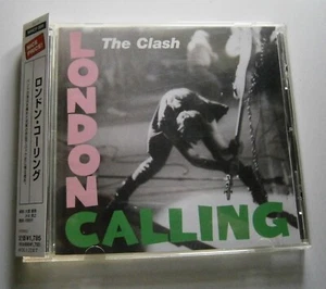 THE CLASH: LONDON CALLING (Epic) 1995 Japanese Reissue CD Album With OBI - Picture 1 of 7