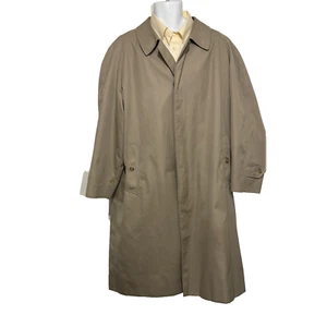 Impermeable Burberrys XL 52 beige caqui forro a cuadros Nova vintage años 80 - Imagen 1 de 8
