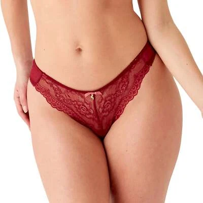 Nueva lencería Gossard Superboost tanga de encaje panty sorbete de arándano/frambuesa 7716 Foto 1 de 4