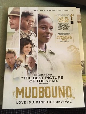 Mudbound FYC DVD 2017 Netflix Screener Mary J Blige For Consideration Promo VG+ - Image 1 of 2