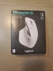 LOGITECH MX MASTER 3S WIRELESS MOUSE PALE GRAY PN: 910-006558 New - Picture 1 of 4