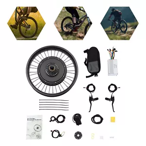 Kit conversione bici elettrica 20" 48V Fat Tire E-Bike mozzo ruota motore kit 1kW - Foto 1 di 16