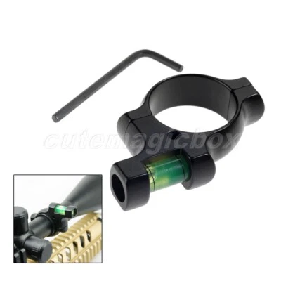 Hunting Alloy Rifle Scope Laser Bubble Spirit Level For 30mm Scope Sight Tube - Image 1 of 4