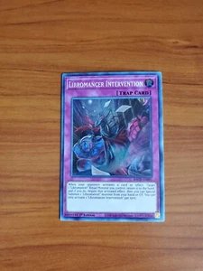 Libromancer Intervention - Yugioh Kampf des Chaos - Super Rare - BACH-DE091 - Bild 1 von 2
