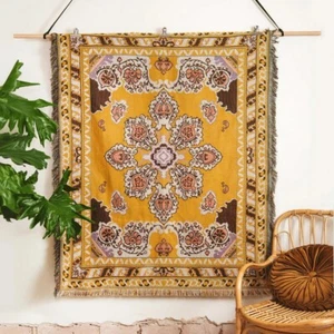BOHO Woven Throw Blanket Sofa Bed Covers Picnic Blanket Home Decor 130*160CM - Foto 1 di 4