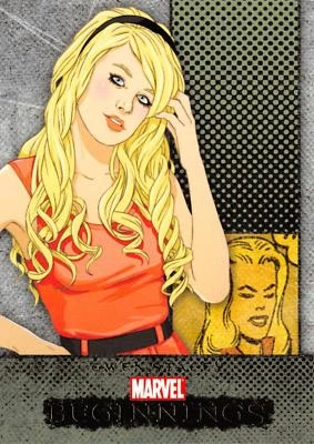 GWEN STACEY / Marvel Beginnings Series 1 BASE Trading Card #66 - Image 1 of 2
