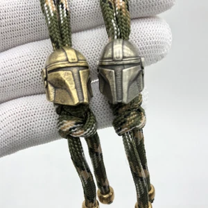 Copper Star Wars Helmet Lanyard Beads Tool Beads Mini Lanyard Beads - Picture 1 of 6
