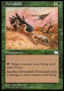 MTG: Downdraft - Weatherlight - Magic Card - Picture 1 of 2