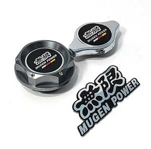 GUNMETA OIL FILLER CAP FOR HONDA CIVIC 1.6L D15Z1 D16Z6 D16Y7 D16Y8 D16Y5 D16B5 - Picture 1 of 6