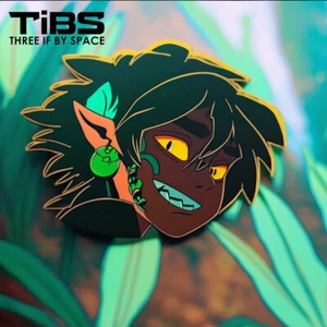 TiBS Chibi "Warrior" Hard Enamel Pin - Picture 1 of 1