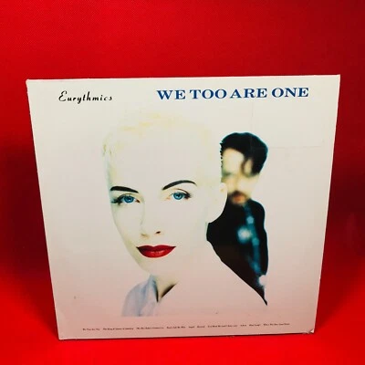 EURYTHMICS We Too Are One 1989 vinyl LP + INNER original angel King & Queen B - Image 1 of 4