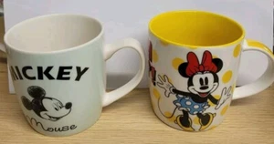 Disney Mickey Mouse + Minnie Mouse Coffee Mug Cups Pair (Lot 1) - Bild 1 von 10