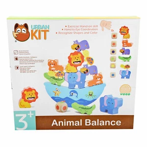 Wooden Stacking Building Animal Blocks - Picture 1 of 7