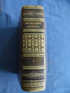 RACCOLTA NOVELLIERI ITALIANI-BANDELLO-PARABOSCO-ERIZZO-DE' MORI-I FIORENTINI.... - Picture 1 of 9