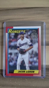 2025 Topps Series, Jacob deGrom, Texas Rangers, #90B2-33 - Bild 1 von 2