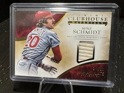 2014 Panini Immaculate Clubhouse Materials /49 Mike Schmidt #24 HOF - Image 1 of 4