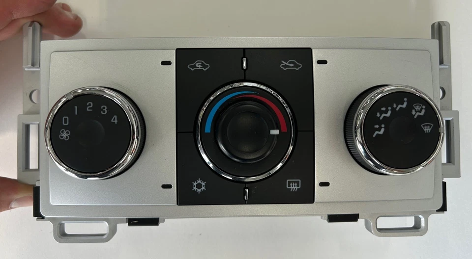 08-12 Chevy Malibu Módulo de Control de Climatización Panel HVAC AC Interruptor de Cabeza 28116119 OEM Foto 1 de 2